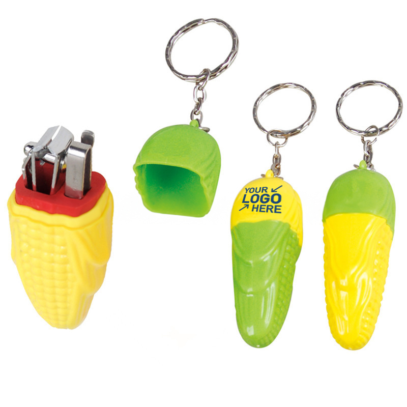 Corn Shape Nail Cutter Hygiene 3 in 1 Set Keychain 2