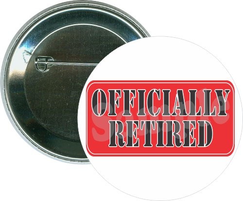 Officially Retired, Seniors Button 1