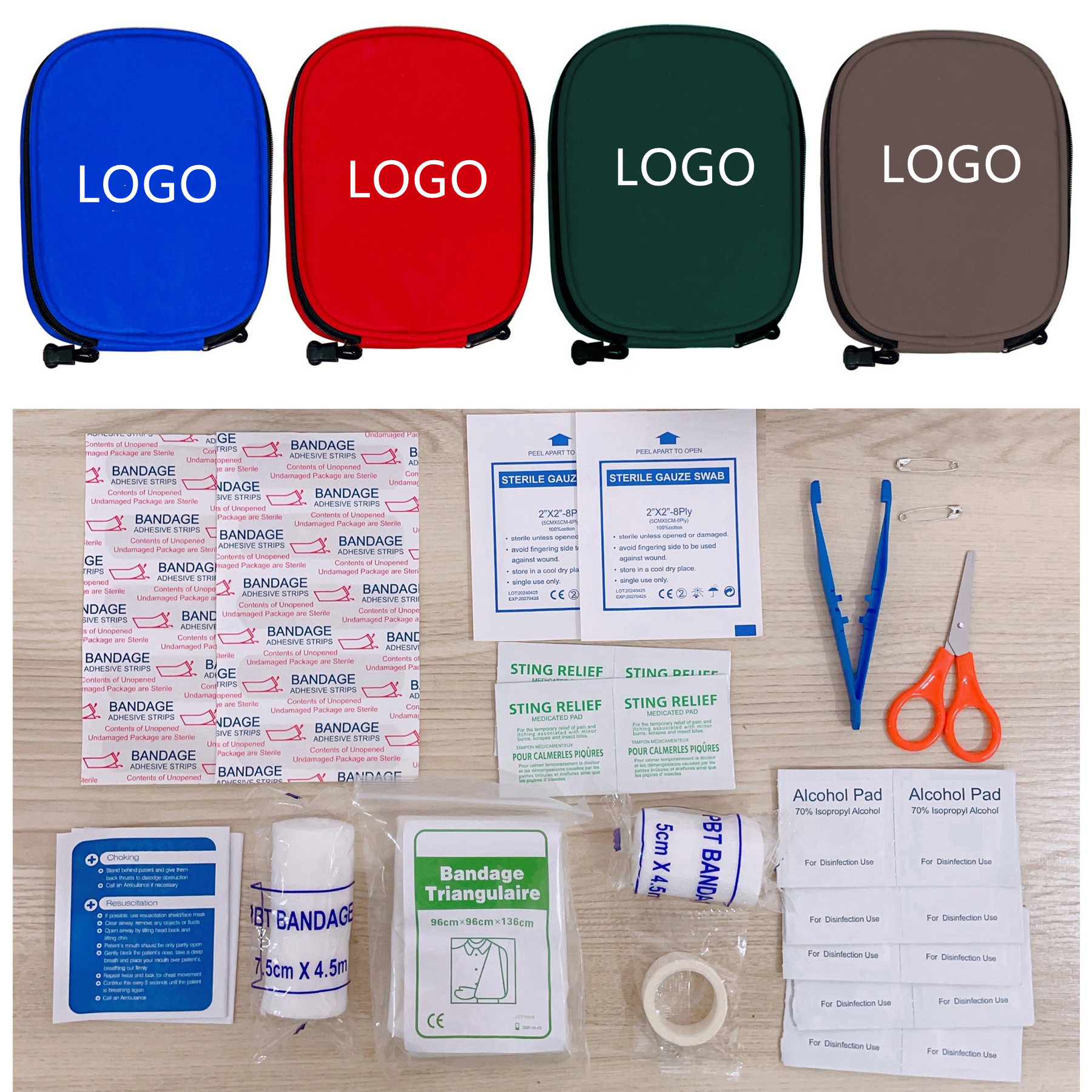 First Aid Kit Bag(25 piece) 2
