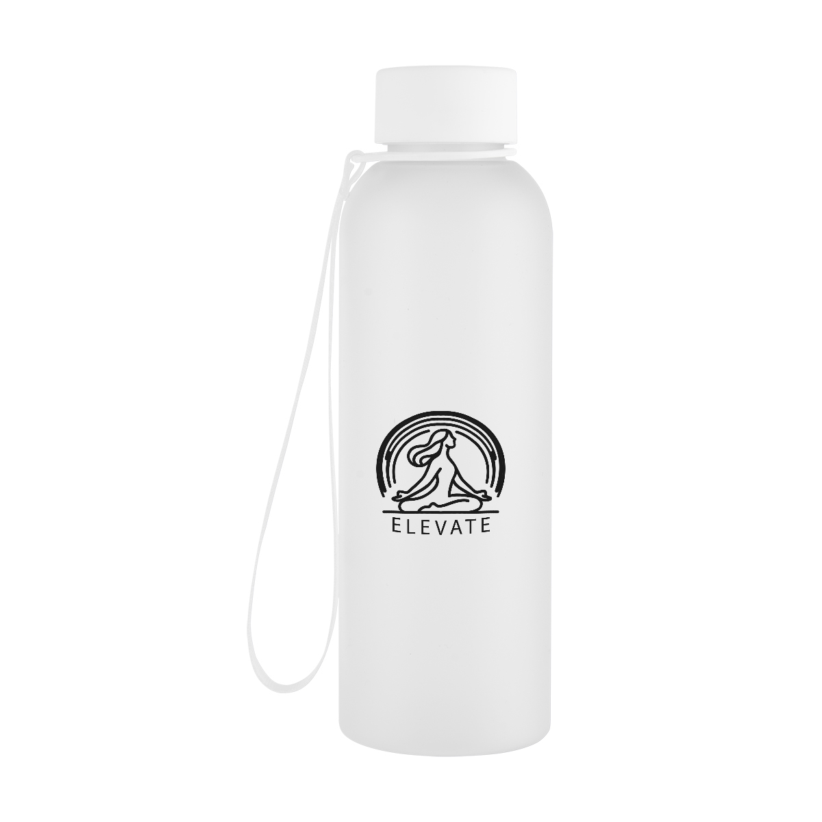 20 Oz. Morgan rPET Rubberized Bottle With Carry Strap 13