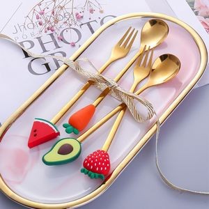 Fruits Dessert Coffee Spoon Or Fork 43