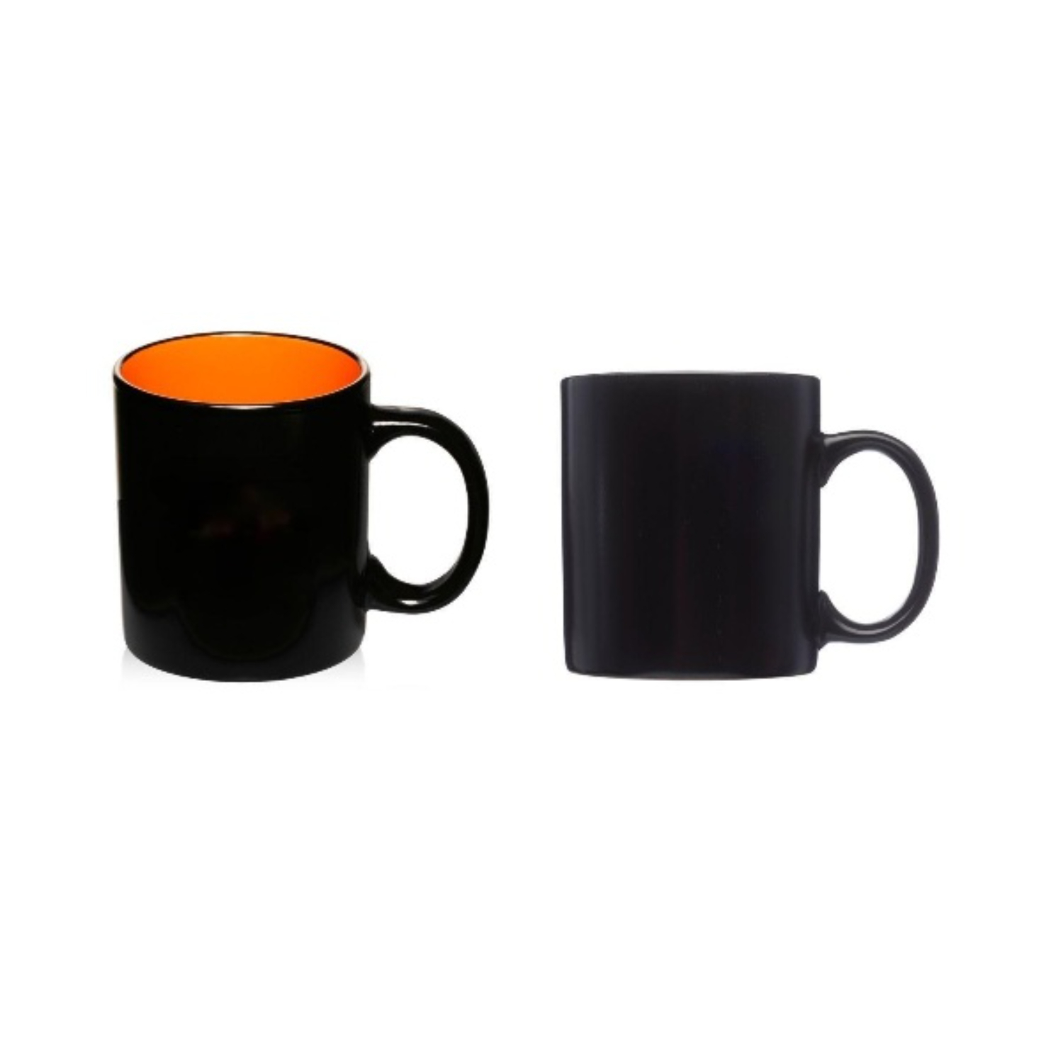 Two-Tone Matte Coffee Mug, 11 oz. 2
