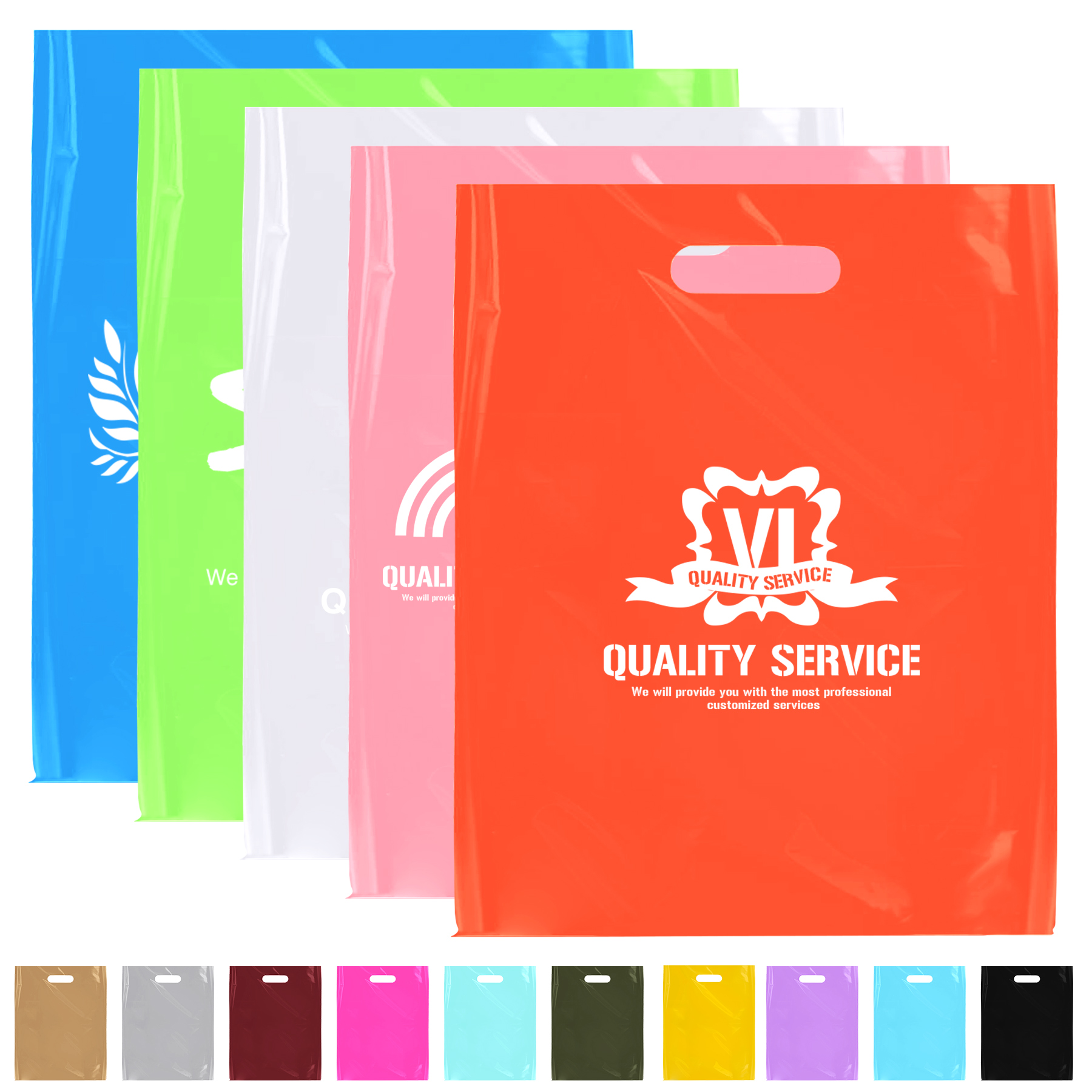Die-Cut Plastic Bag (MOQ: 100 pcs) 3