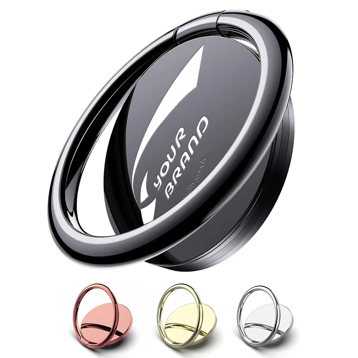 Adjustable Round Cellphone Ring Holder Stand 2