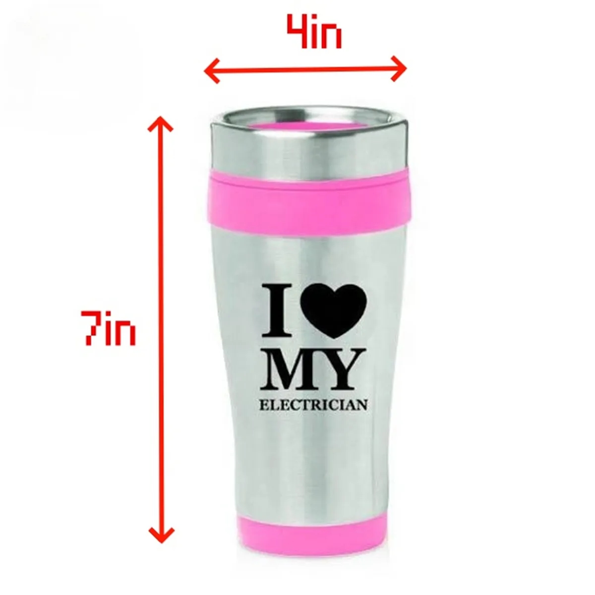 Steel Tumbler with Color Trim - 16 oz 4
