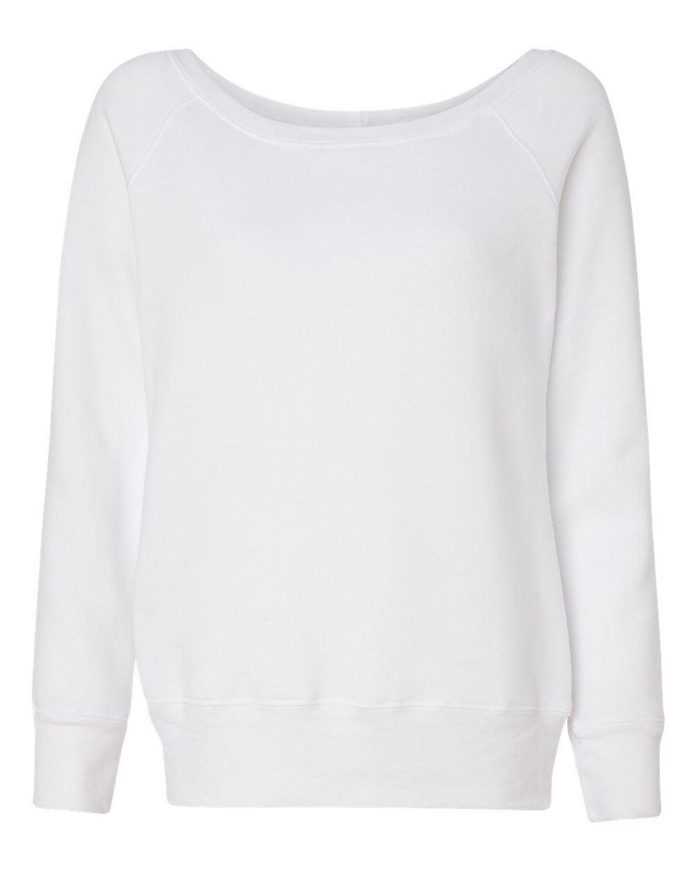 Women's Sponge Fleece Wide Neck Sweatshirt - 7501 23