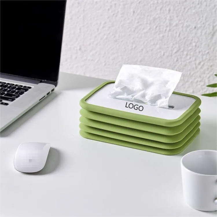 Silicone Foldable Tissue Box Cover 3