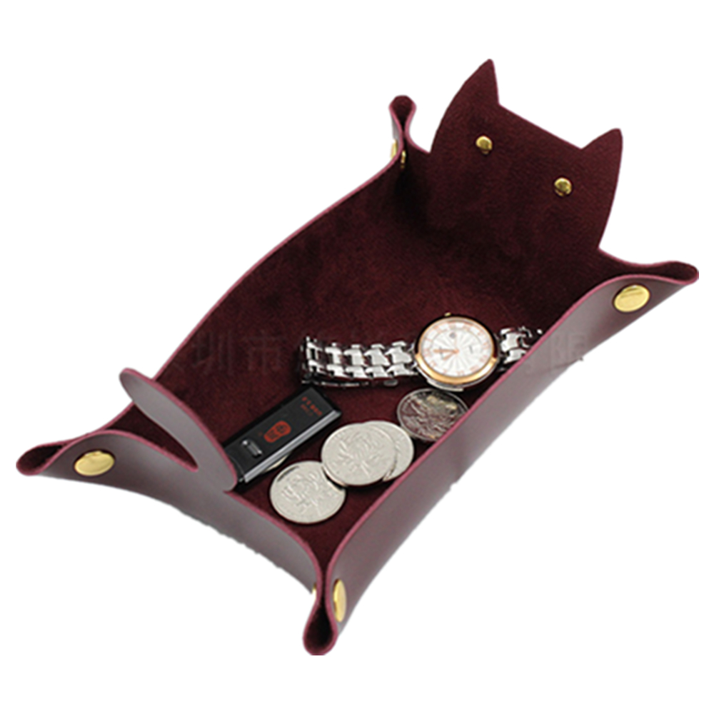 Leather Organizer Jewelry Box Storage Bag 4