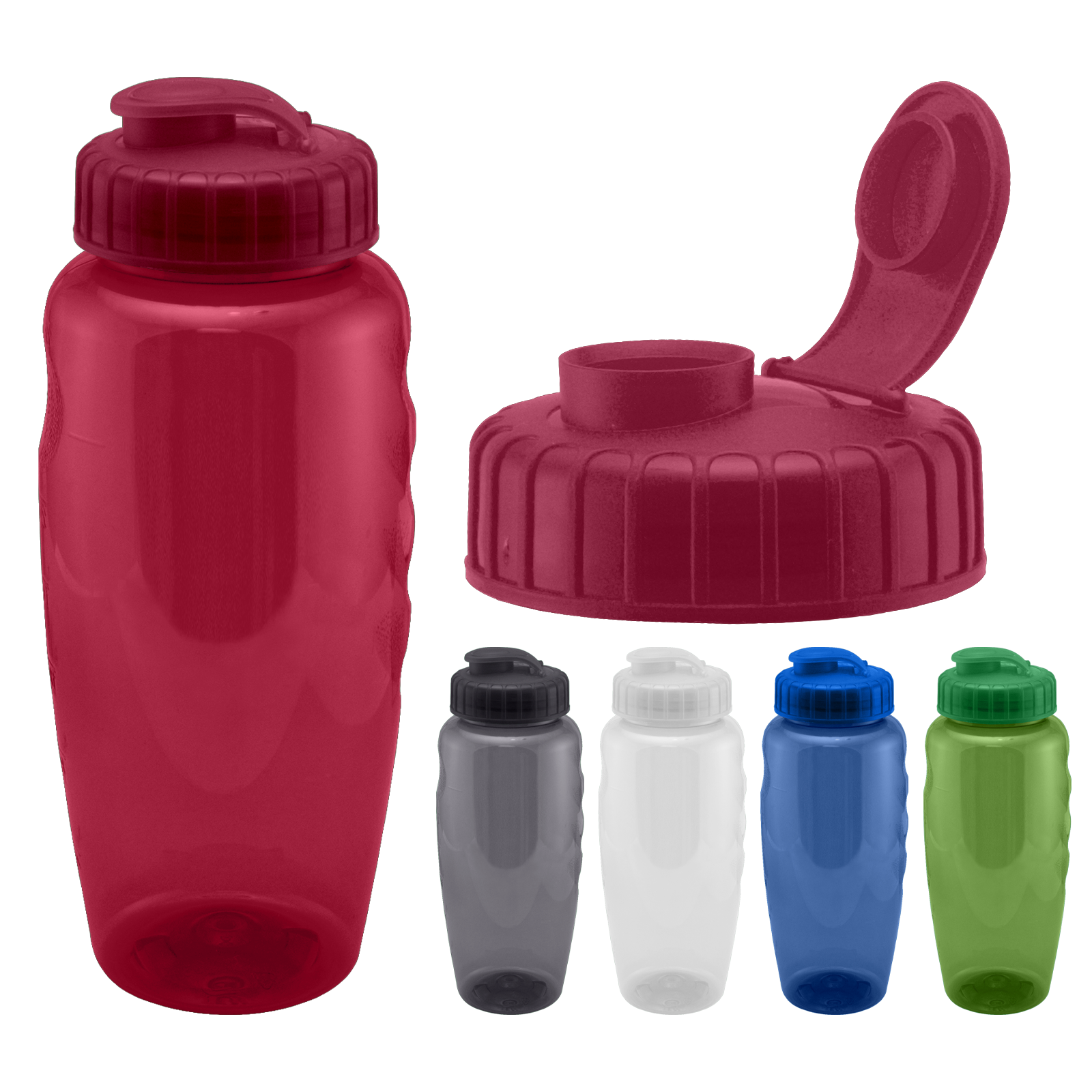 Hydrate - 30 oz. Sports Gripper Water Bottle 10