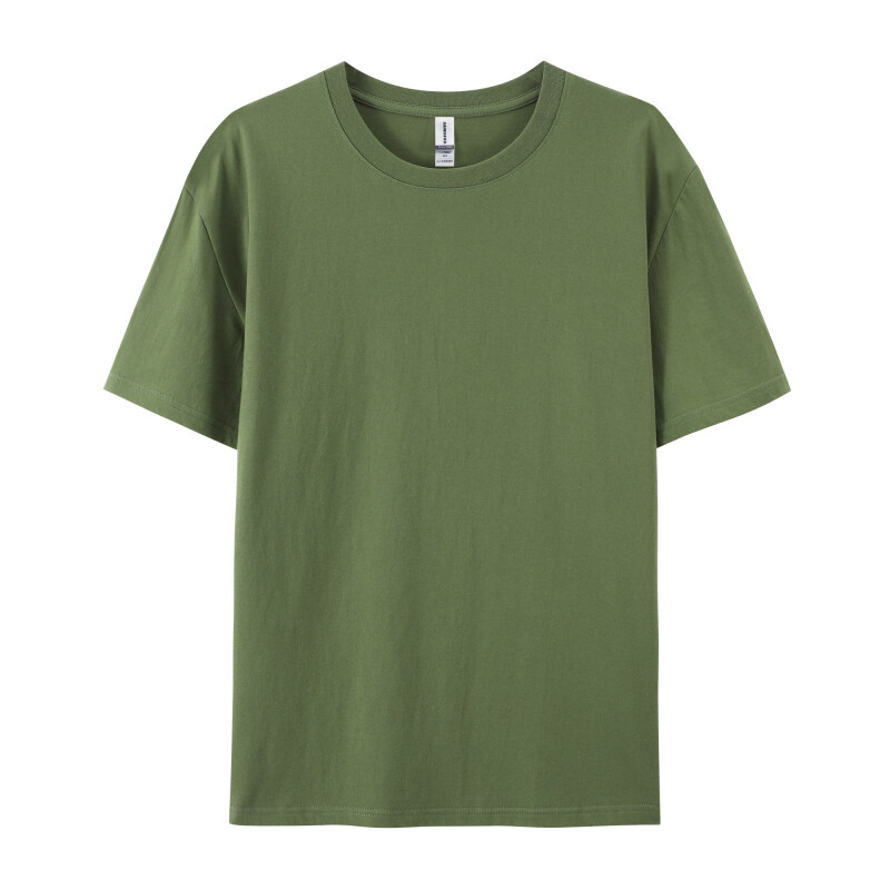 Crew neck 5.3oz 180GSM 100% Cotton T-shirts 4