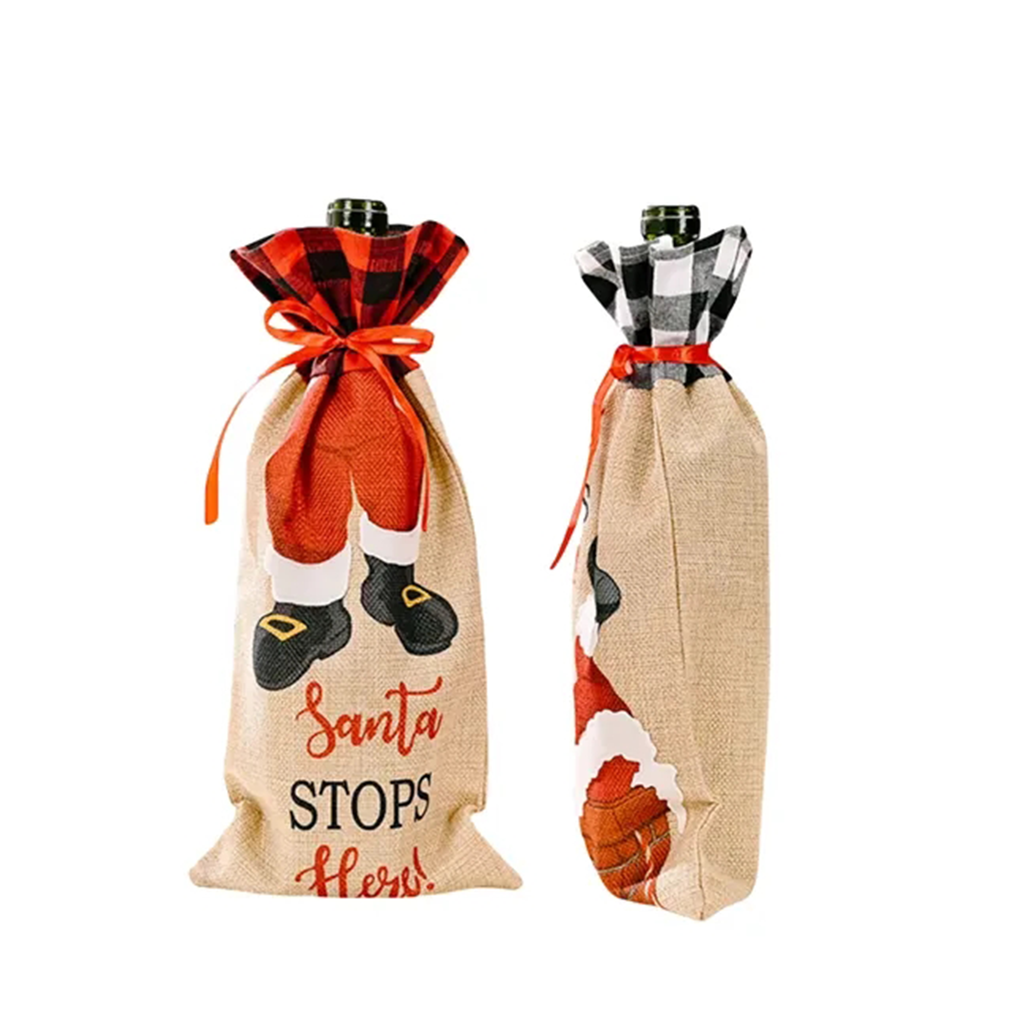 Christmas Red Wine Bag 4