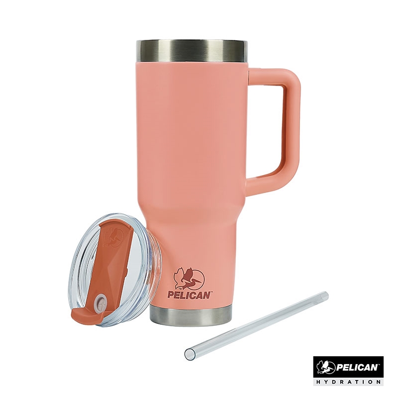 Pelican Porter™ 40 oz. Recycled Double Wall Stainless Steel Travel Tumbler 63