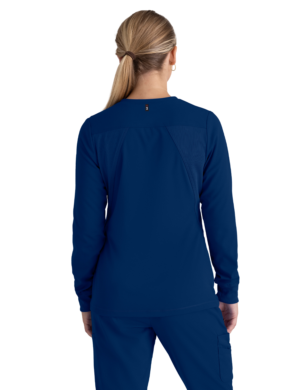 Grey's Anatomy Spandex Stretch - Women's Five-Pocket Gianna Warm-Up Scrub Jacket 2