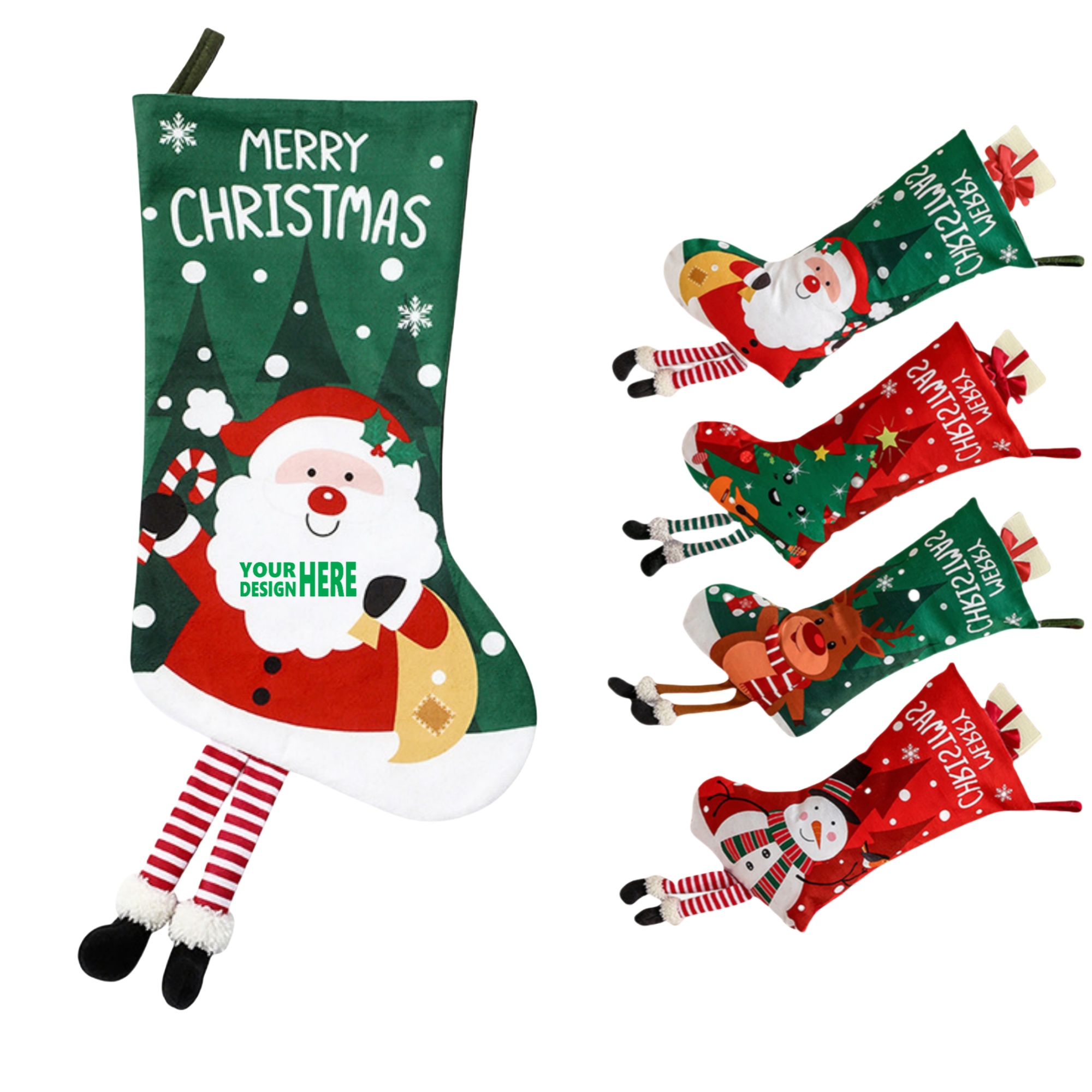 Christmas Gift Pocket Sock 2