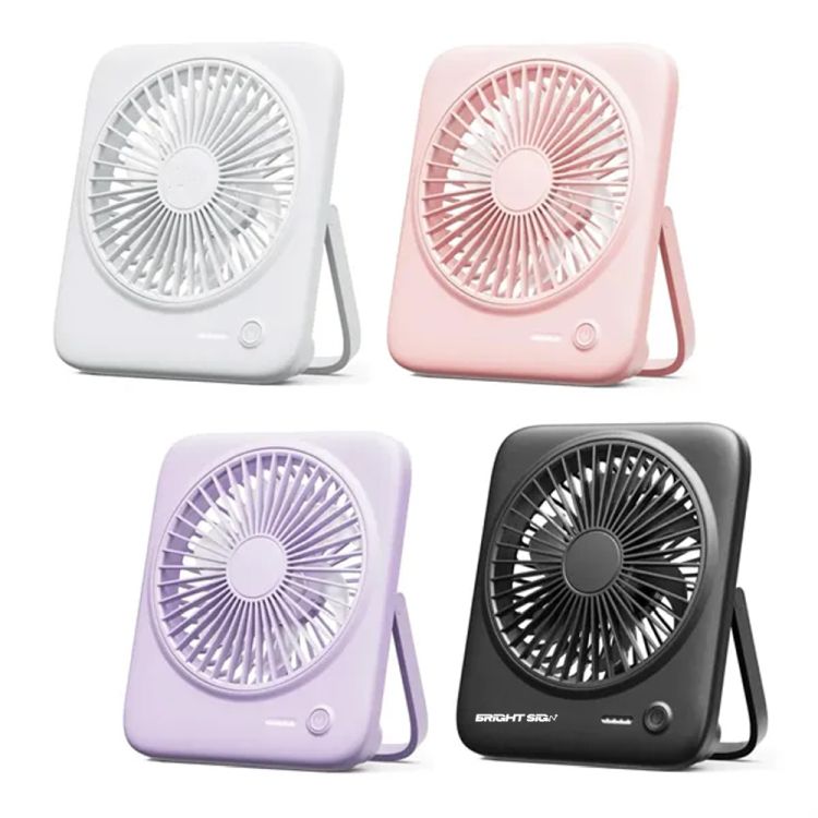 3000mAh Compact USB Desk Fan with Backup Power Bank 2
