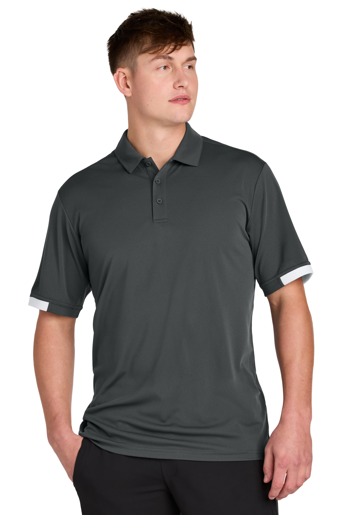 Sport-Tek Club Colorblock Polo ST444 56