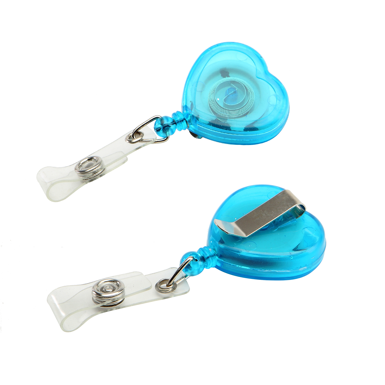 Retractable Heart Shape Badge Reel 6