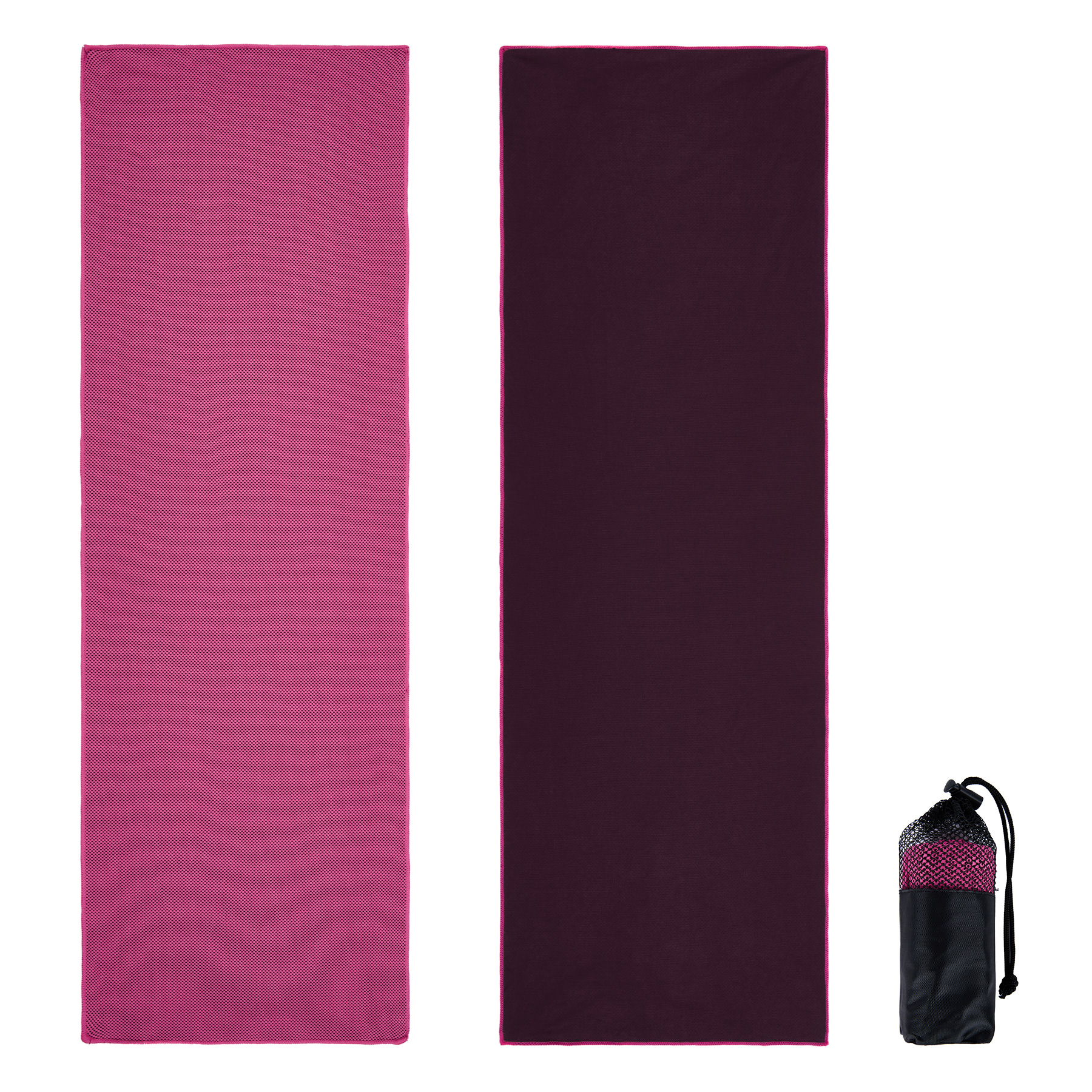 Cooling Towel With Mesh Drawstring Pouch 7