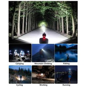 LED Flashlight with USB Long-range Light 3