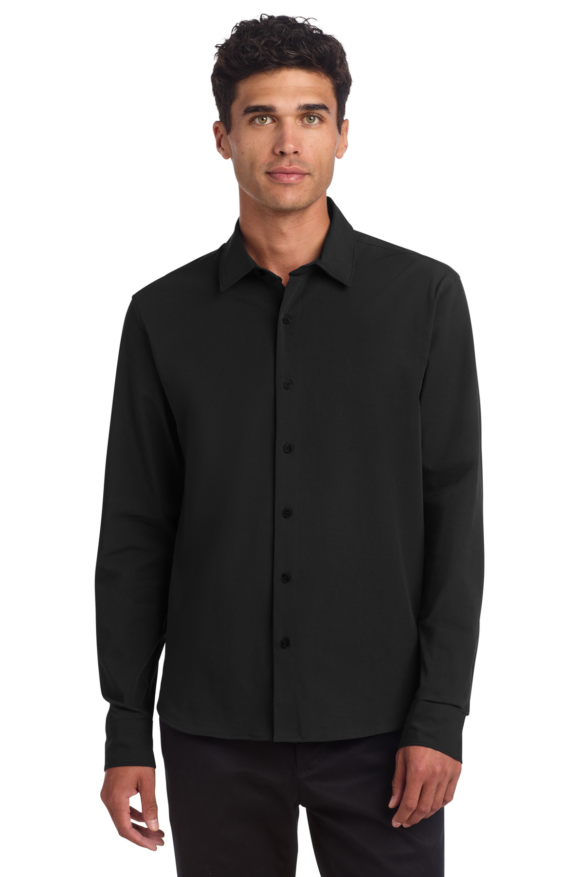 Mercer+Mettle Long Sleeve Stretch Woven Shirt MM2000 14