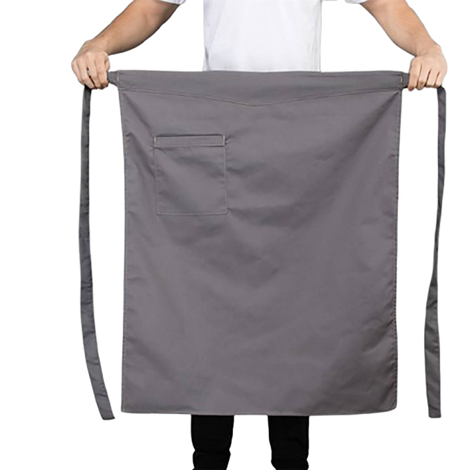 Durable Canvas Half Apron with Adjustable Straps 7
