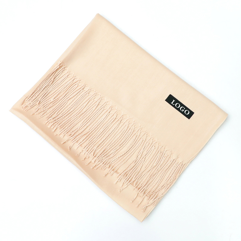 Cashmere Scarf With Fringe 1