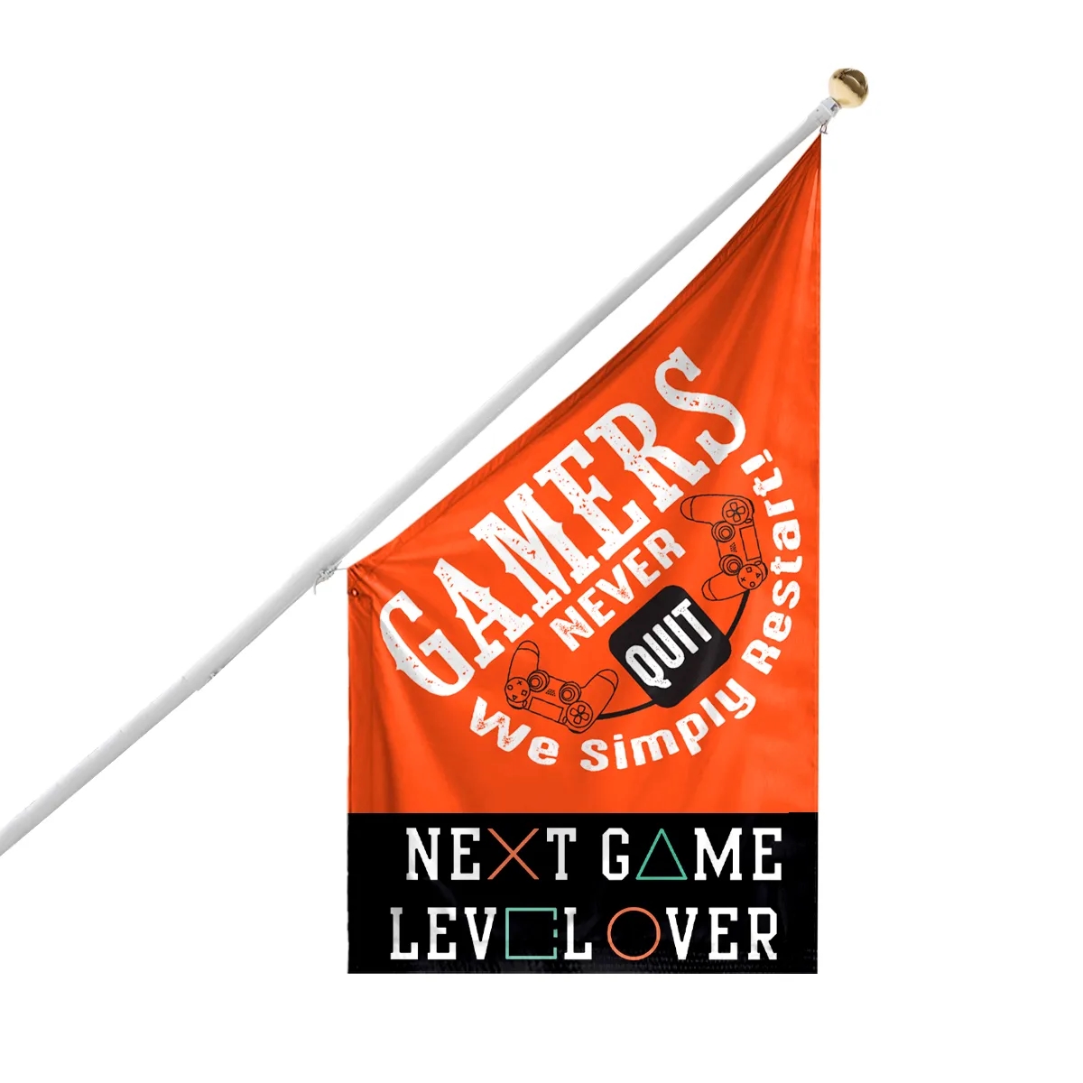 Screen Sublimation Building Flags 5.2' x 3' 3