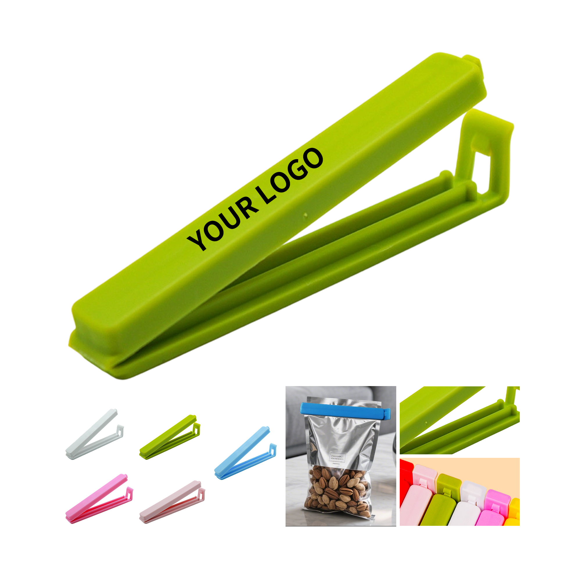 Plastic Food Storage Bag Clip With Sealing Design 2