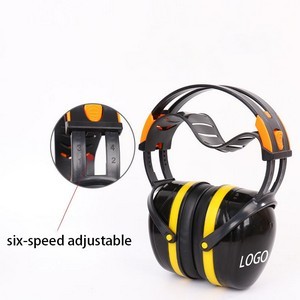 Foldable Ear Muffs for Noise Reduction With Adjustable Headband 4