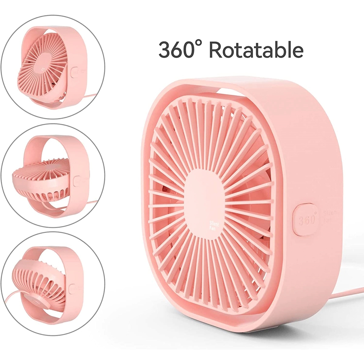 Portable Small Usb Desk Fan 4