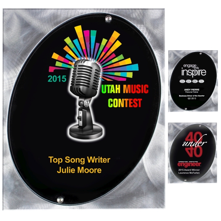 Vantage Plaque - 4 Color Process - (8" x 10")