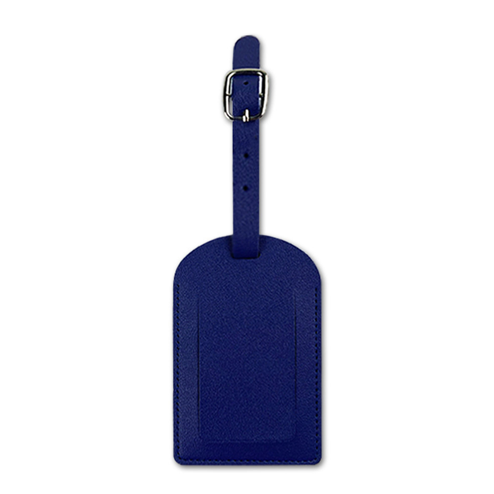 Debossed PU Leather Luggage Bag Tags 9