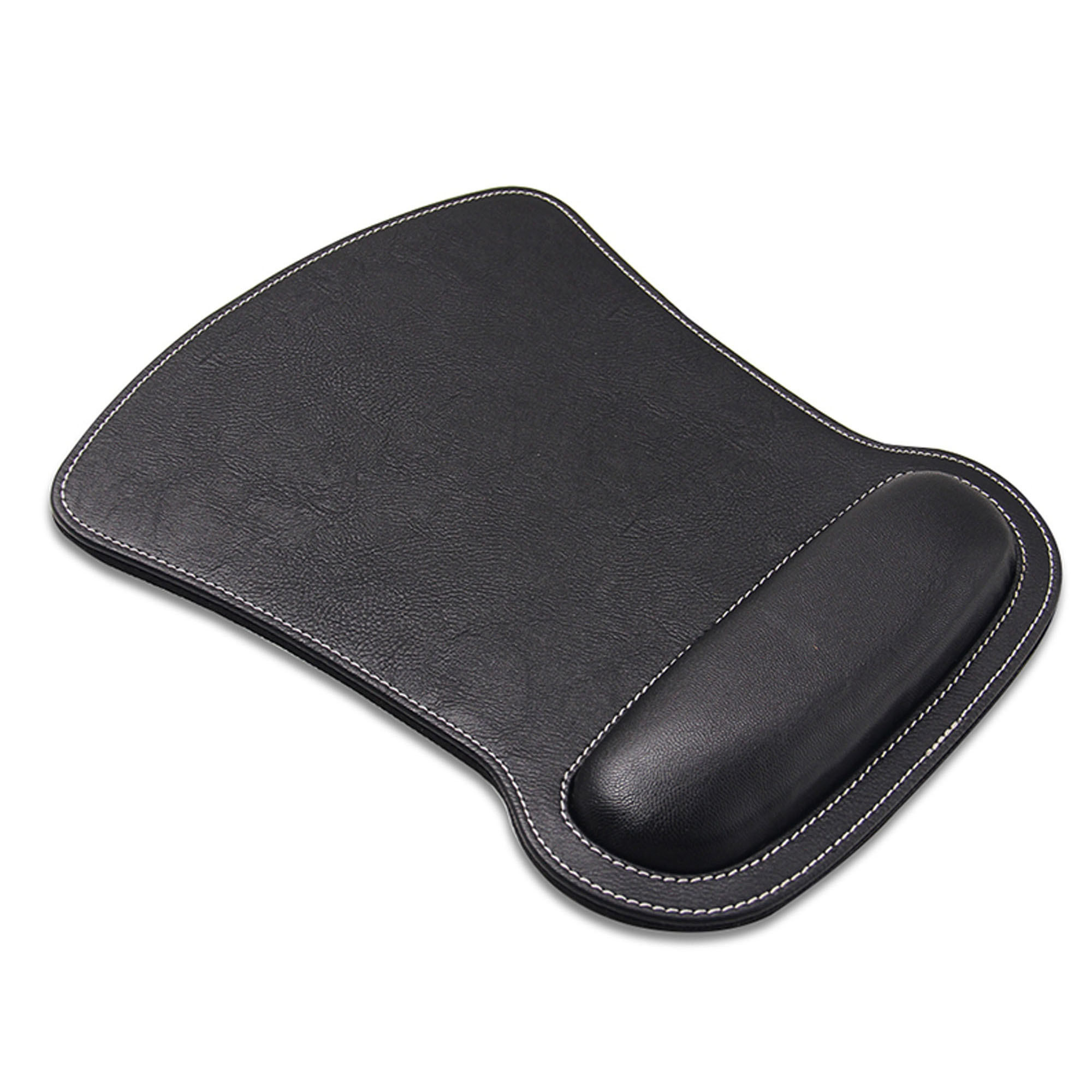 Ergonomic PU Leather Wrist Rest Mouse Pad 4