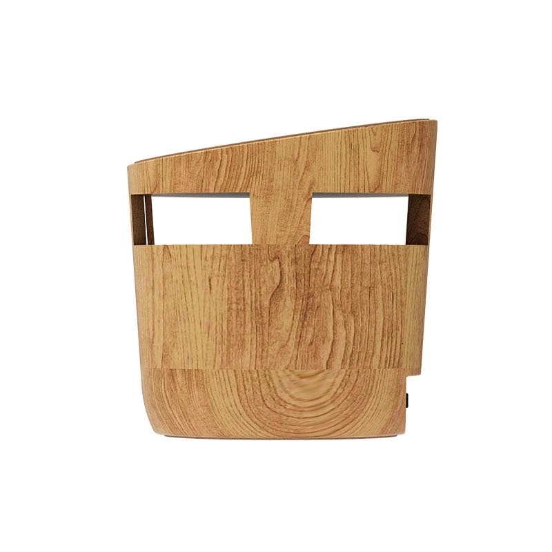 Woodgrain Wireless Charging Pad And Speaker 3