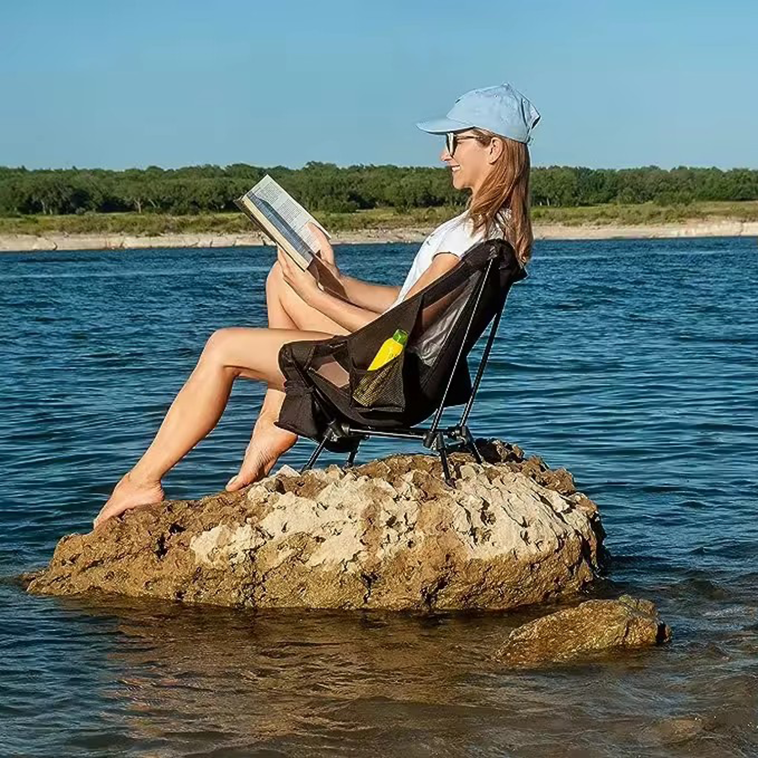 Adjustable Lightweight Portable Folding Camping Chair 3