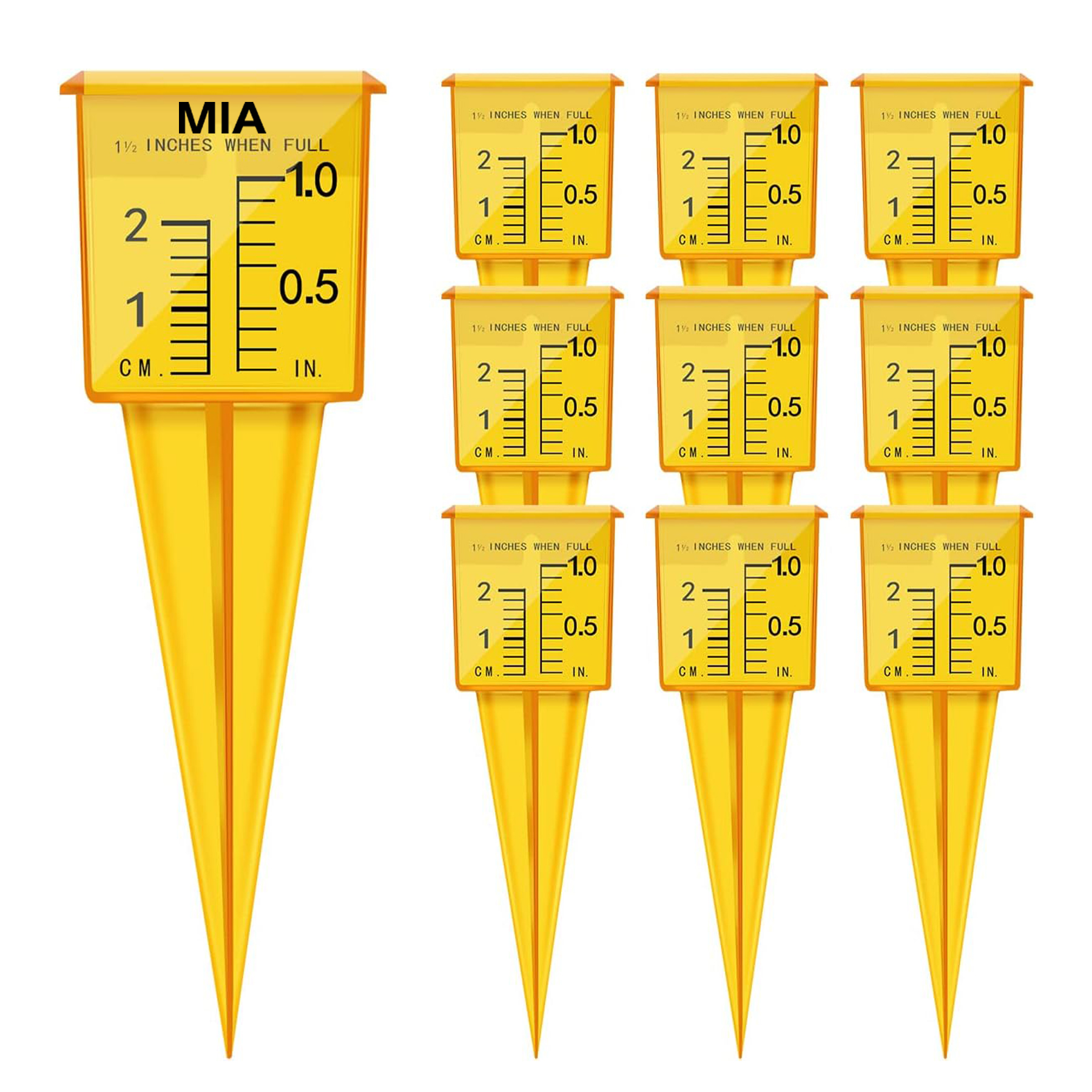 1.5inch Plastic rain gauge