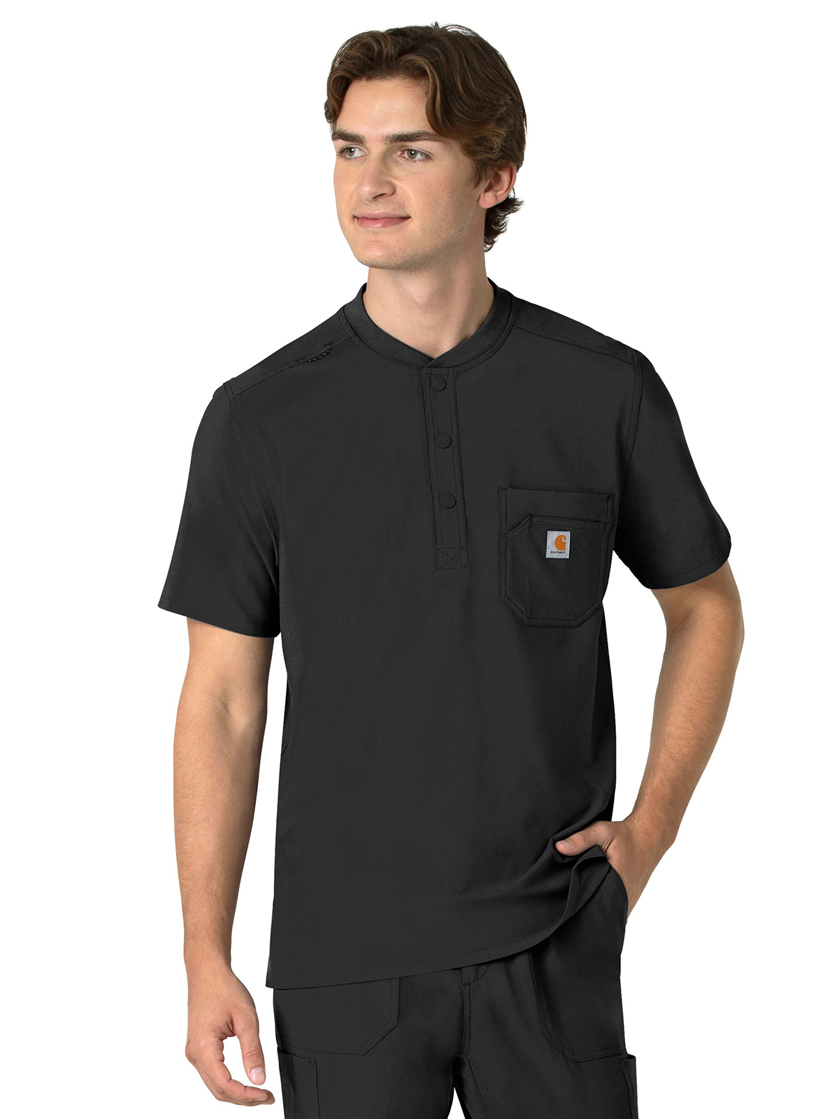 Force Cross-Flex Men's Three-Pocket Henley Top