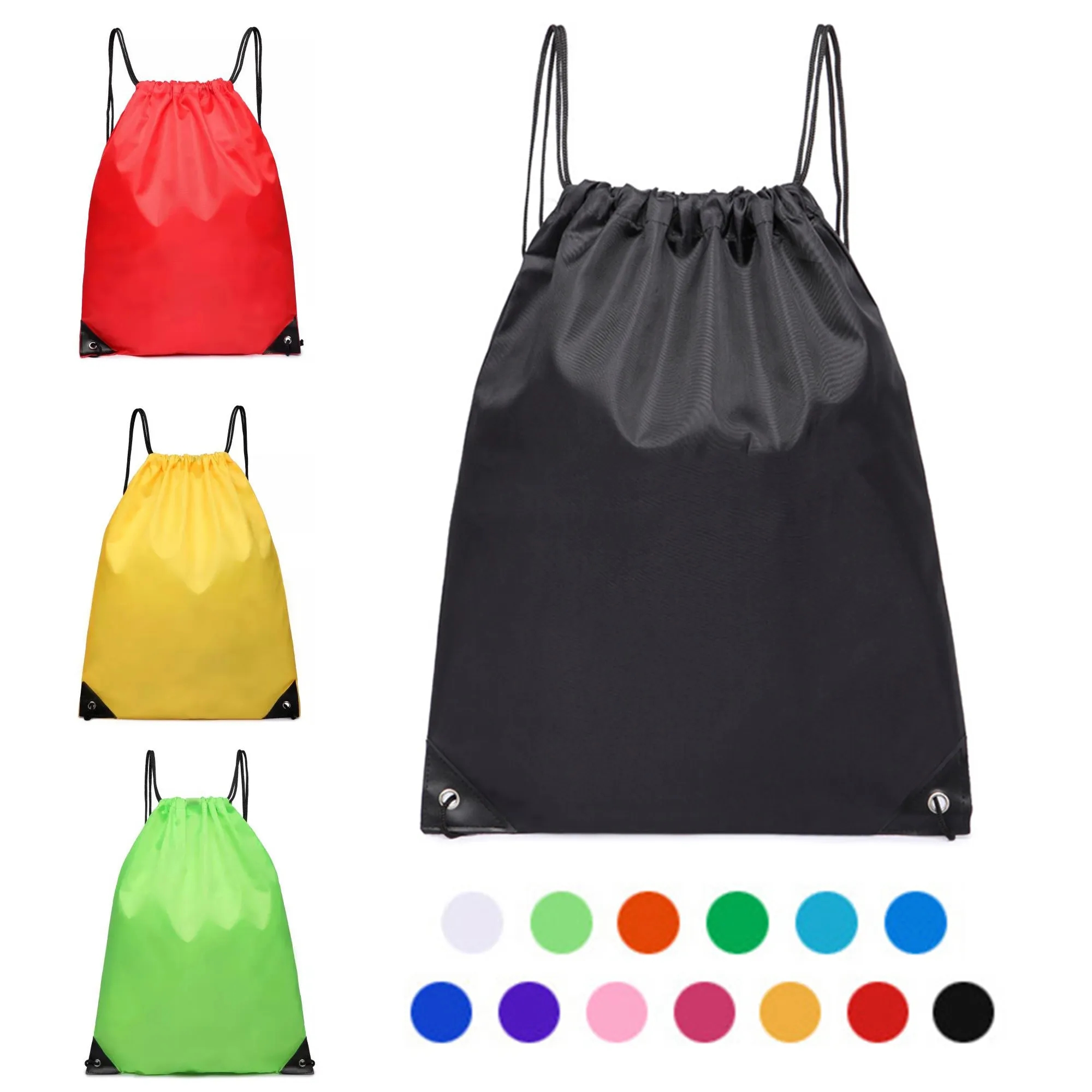 Polyester Drawstring Bag Backpack 6