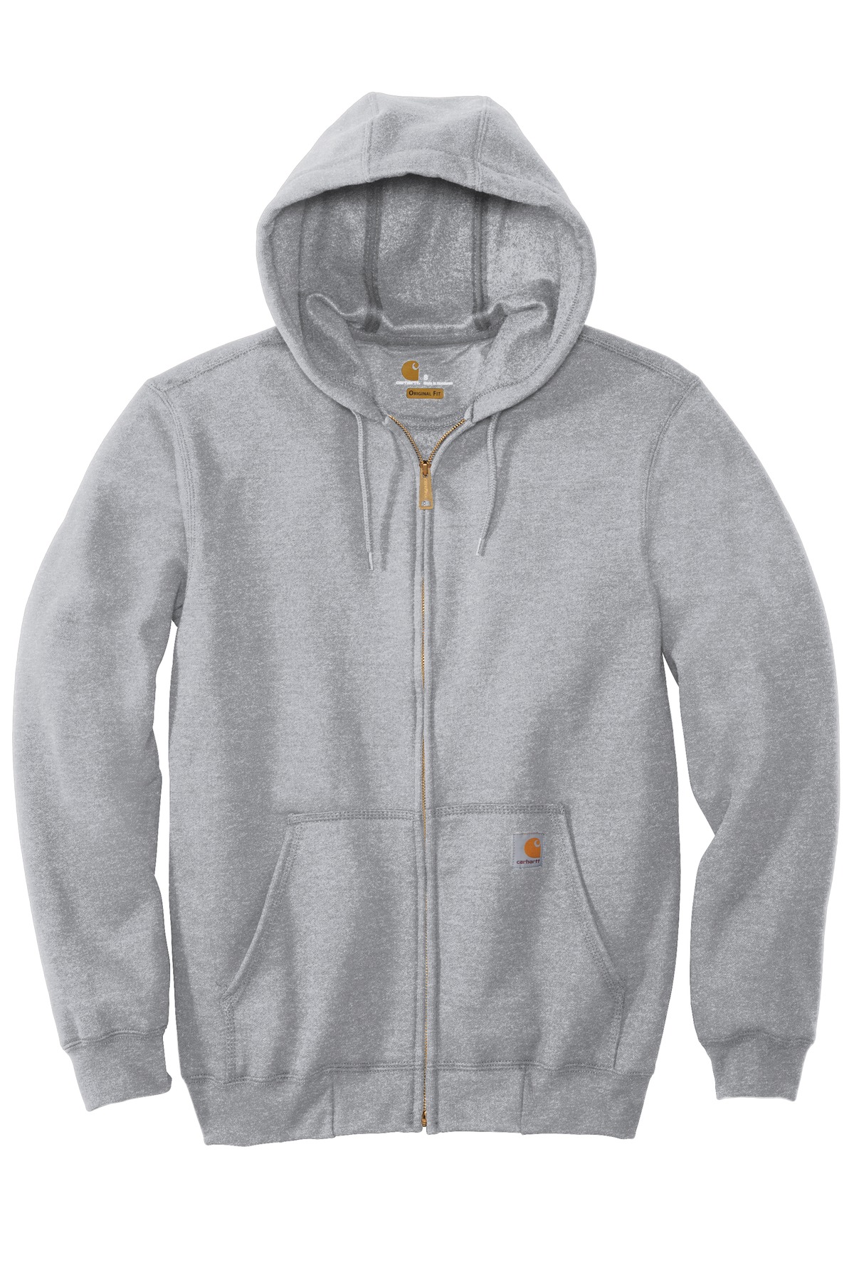 Carhartt Midweight Hooded Zip-Front Sweatshirt. CTK122, custom hoodie or sweatshirt with logo imprint 31