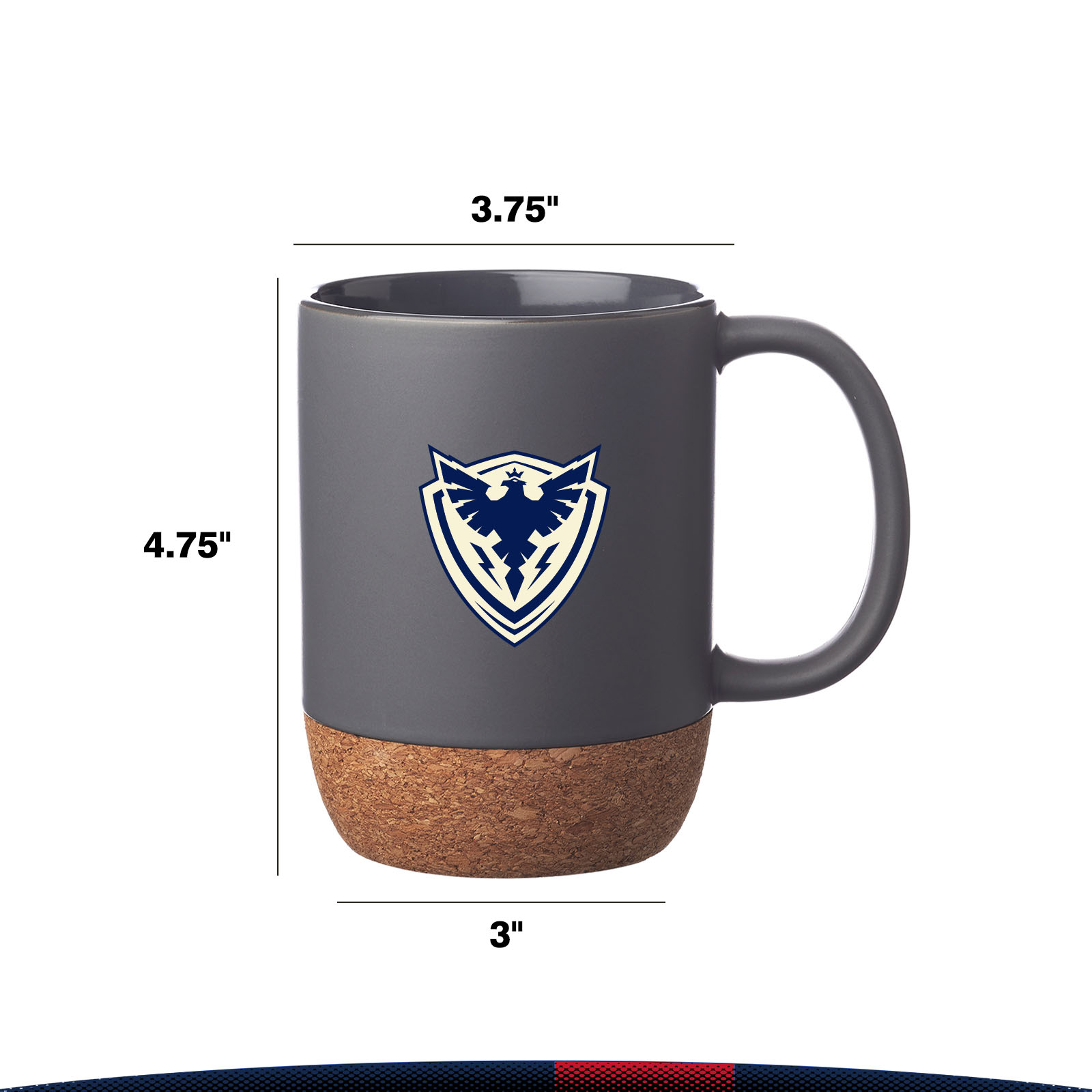 15 oz. Kurdy Cork Ceramic Mug 4