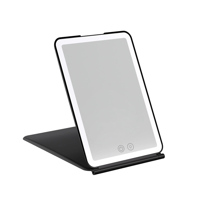 Foldable Rechargeable Mirror W/ Led Light 3