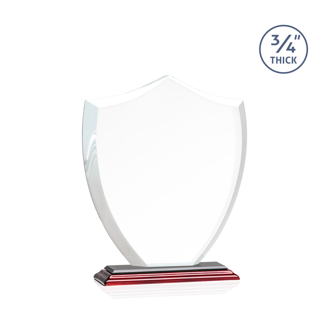 Scudo Shield VividPrint™ Award - Rosewood 2