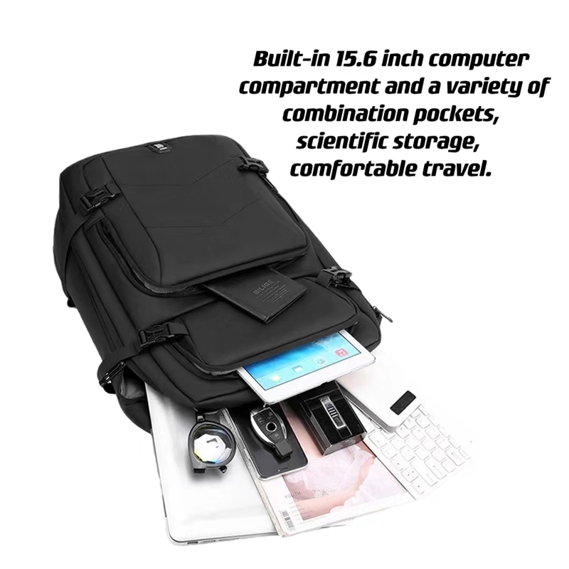Custom Business Laptop Backpack With USB Charging Interface 5