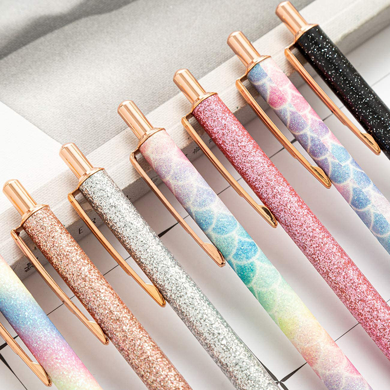 Glitter Click Ball Pen 3