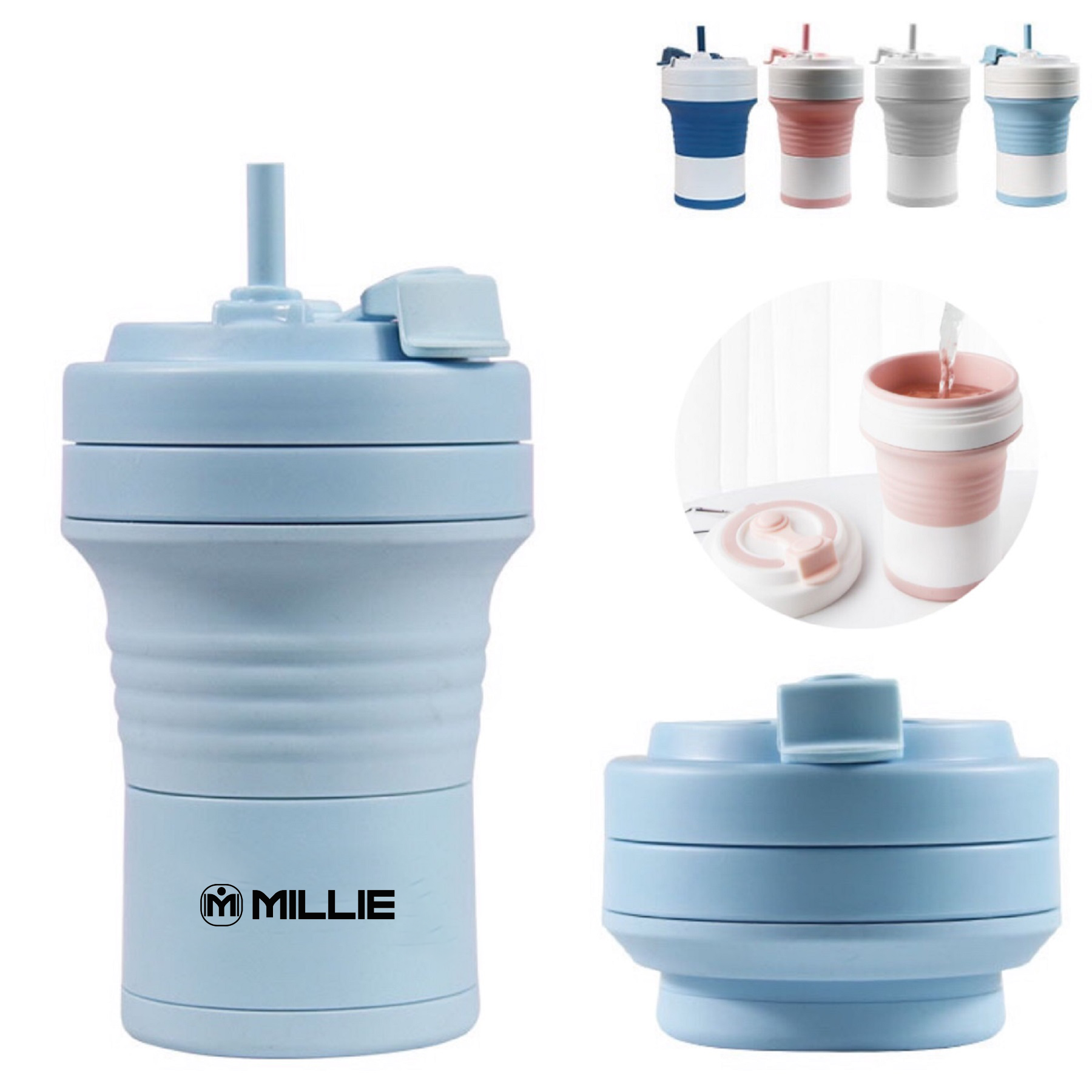 Silicone Foldable Bottle 1