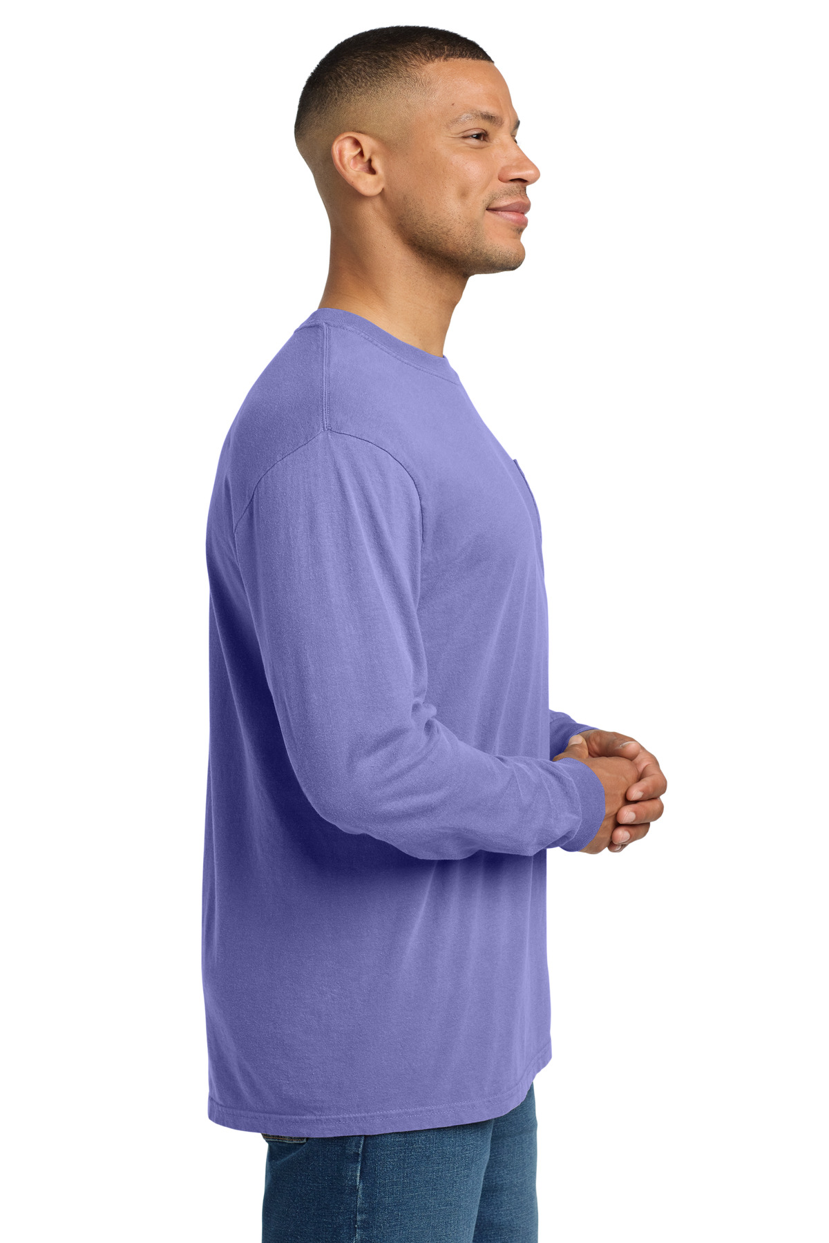 COMFORT COLORS Heavyweight Ring Spun Long Sleeve Pocket Tee. 4410 63