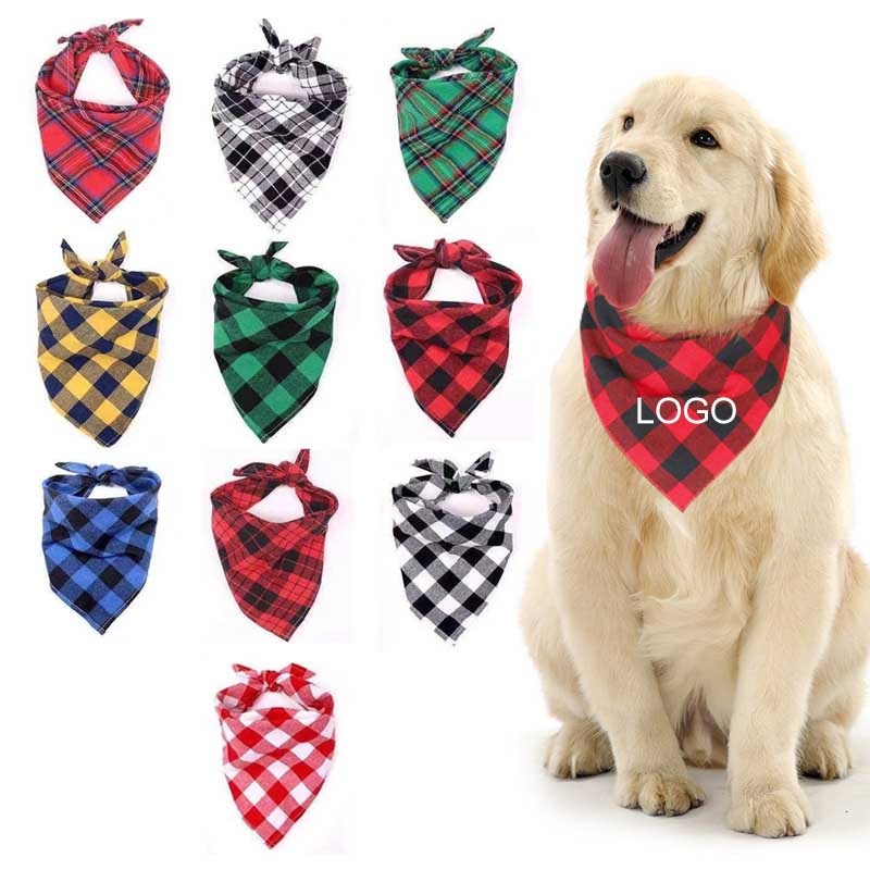 Christmas Cotton Pet Drool Towel 1