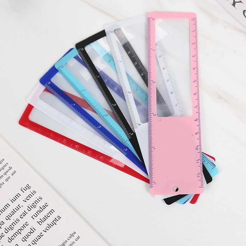 Bookmark magnifier with Ruler 1