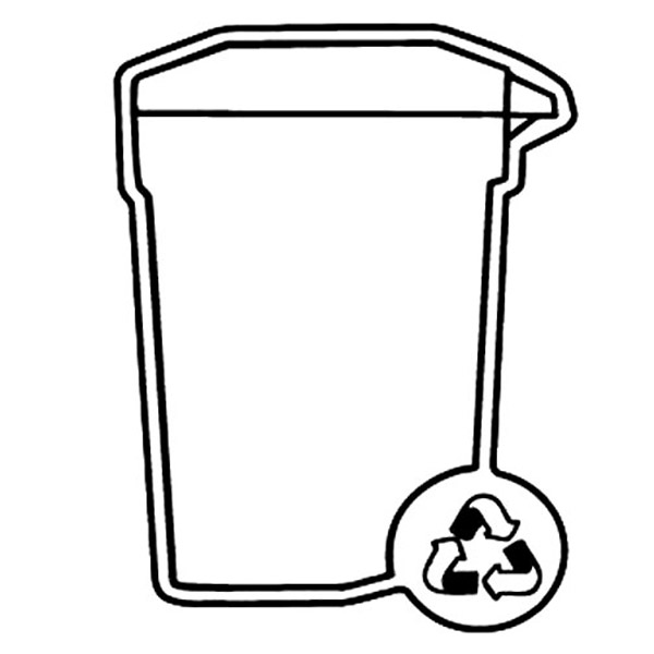 Magnet - Trash Container - Full Color 1