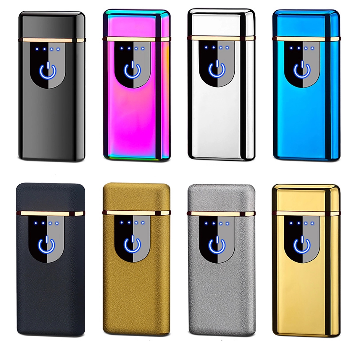 Touchscreen USB Plasma Arc Lighter 6